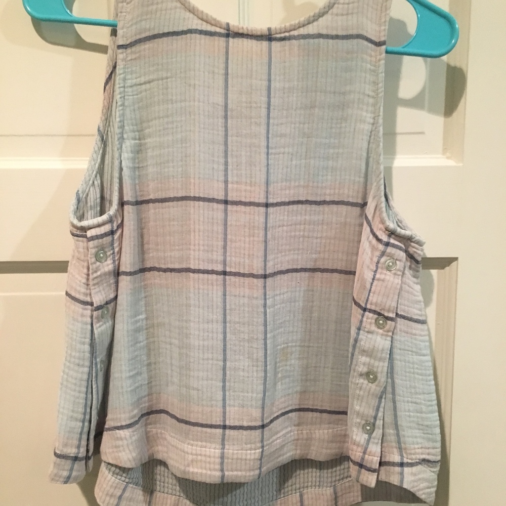 Cute Light Pink/Blue Tank